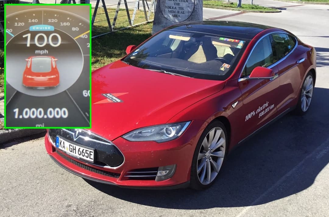 Tesla Model S con un millón de kilómetros