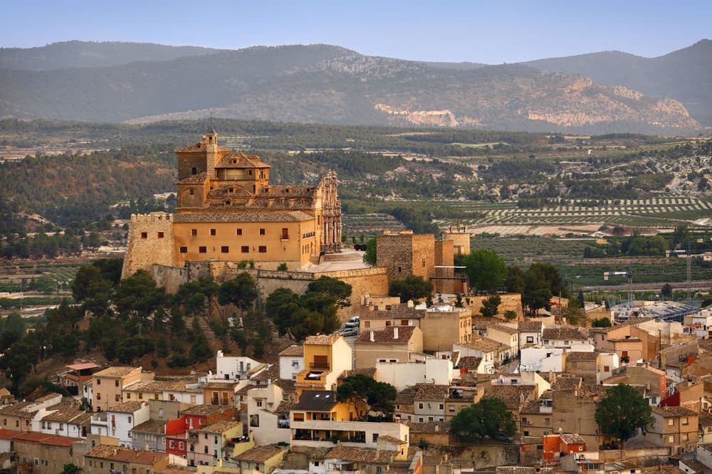 Caravaca a vista de pájaro