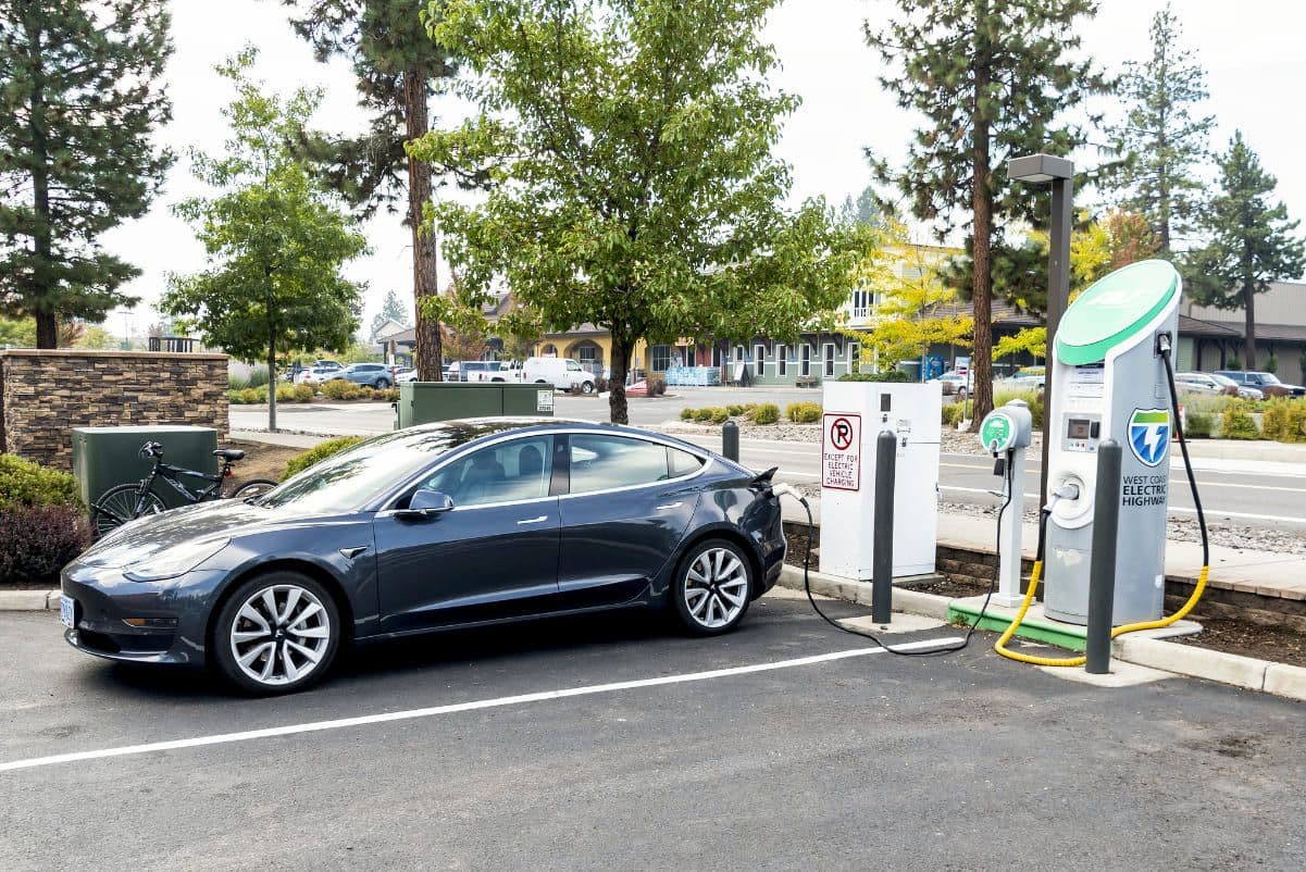 punto de carga coche eléctrico