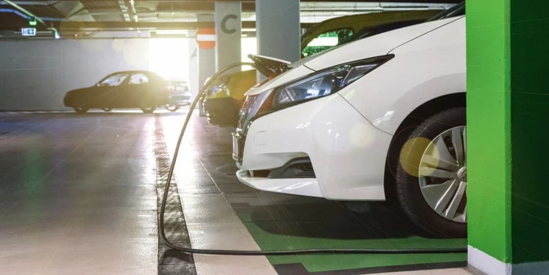 cargador coche eléctrico garaje comunitario