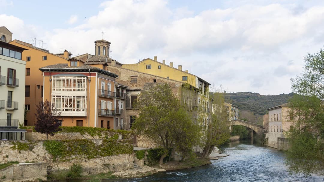 río en Estella (Navarra)
